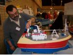 Model Slipways next kit will be a model of a new Whitby fishing vessel Our Lass II. The prototype model is not yet complete. Release date should be in the Autumn of 2009.